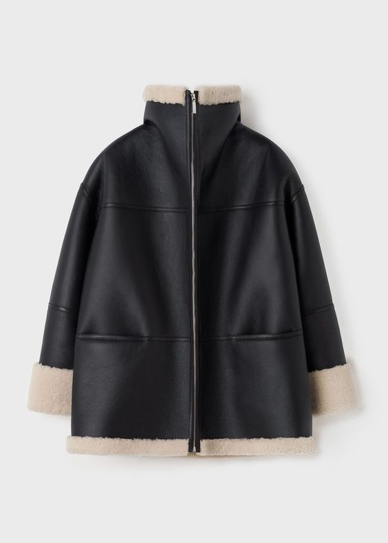 PU Women& men coat