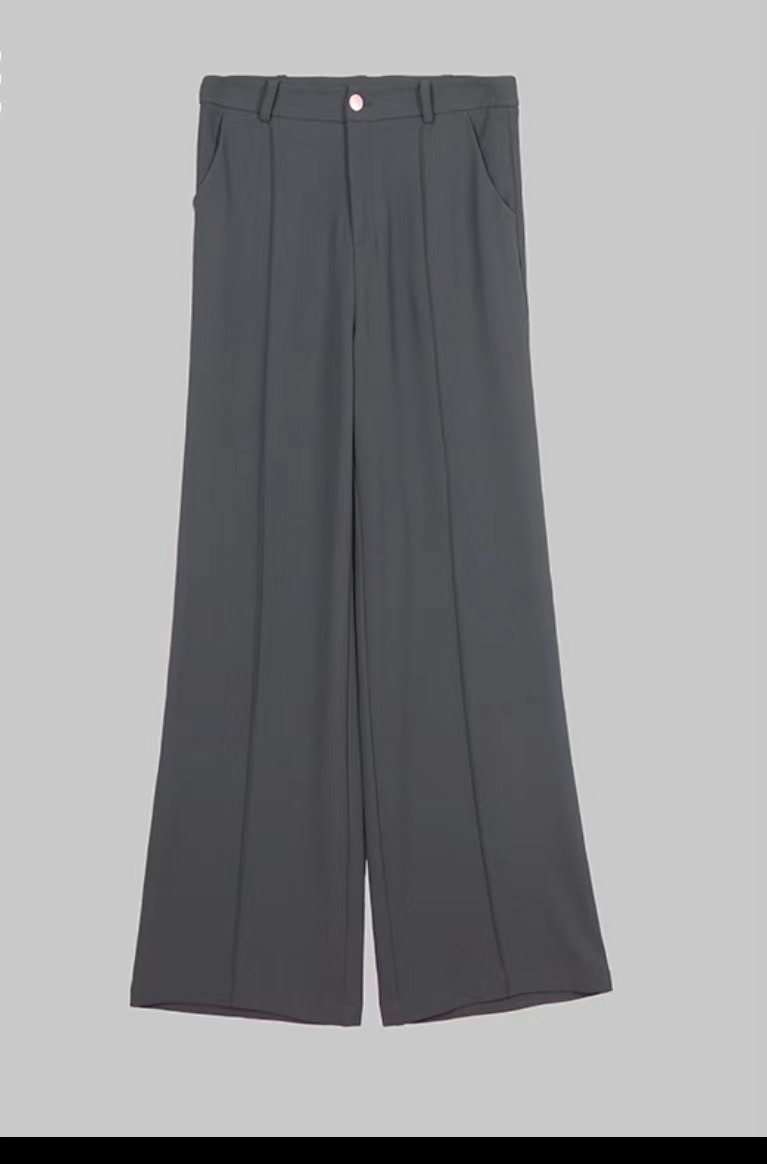 Gray slacks