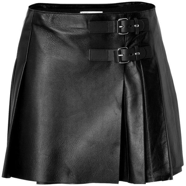 PU short skirt