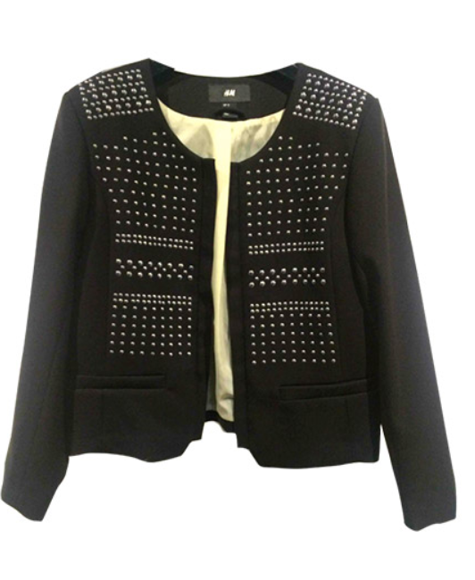 Sleek studded jacket